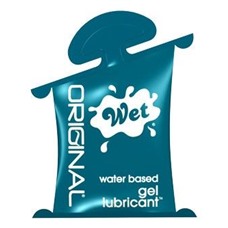 Гель-лубрикант на водной основе Wet Original - 10 мл.