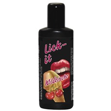 Гель для орального секса Lick-it, вишня, 100 мл