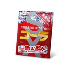 Ароматизированный презерватив Sagami Xtreme COLA - 1 шт.