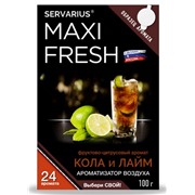 Ароматизатор воздуха Maxifresh MF-122 "Кола и Лайм" под сиденье, 100гр