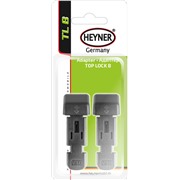 Адаптер д/щеток 2 шт. блистер (TOP LOCK B) HEYNER 300030 Светло-зелёный