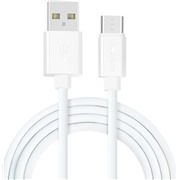 Кабель Crown (1012M) micro USB белый, 1 м, 2A