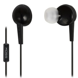 Наушники Koss KEB6i K Black вкладыши вакуумные с микрофоном