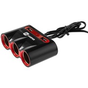 Разветвитель прикуривателя Harper DP-330 3 прикуривателя, 2 USB