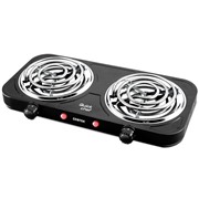 Плитка электрическая CENTEK CT-1509 черный 2000Вт, 2 конф., ТЭН 140мм, усиленный корпус