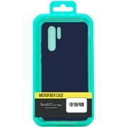 Чехол BoraSCO Soft Touch Xiaomi Redmi 7 синий силиконовый с микрофиброй