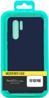 Чехол BoraSCO Soft Touch Huawei Y6 (2019)/Honor 8A синий силиконовый с микрофиброй