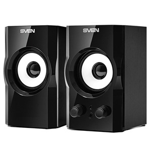 Акустическая система Sven SPS-605 черный, 2x3Вт