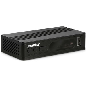 ТВ приставка DVB-T2 Smartbuy SB-STB-T2-GX3235 USB, 3xRCA, HDMI, Full HD, TimeShift, кнопки