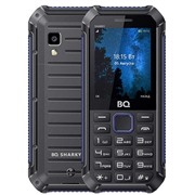 Сотовый телефон BQ M-2434 Sharky Black Blue IP 65, АКБ 1650mAh