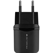 З/У Prime Line (2325) 2 USB 2.4A, черный