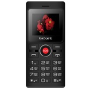 Сотовый телефон TEXET TM-106 Black Red