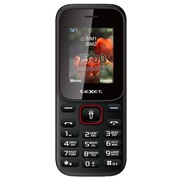 Сотовый телефон TEXET TM-128 Black Red