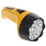 Фонарь Smartbuy аккумуляторный светодиодный SBF-89-Y  с прямой зарядкой / 15+10 LED / желтый