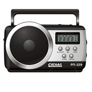 Радиоприемник Сигнал РП-229 220V/4.5V,USB,SD,дисплей,будильник