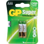 Батарейка GP SUPER 24A  LR03 / AAA  BL2 (2/20)