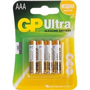 Батарейка GP ULTRA 24AU  LR03 / AAA  BL4 (4/40)