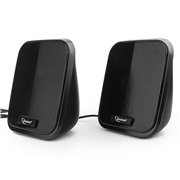 Акустическая система Gembird SPK-100 Black 6 Вт,2.0 регулятор громкости, USB-питание