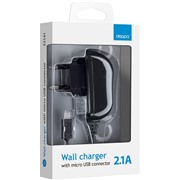 З/У Deppa (23141) micro USB 2.1A, черный