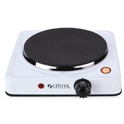 Плитка электрическая CENTEK CT-1506 белый 1000Вт, 1 конф., чугун 155мм, усиленный корпус