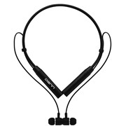 Наушники Denn DHB025 (Bluetooth) Black. вкладыши вакуумные с микрофоном,Bt