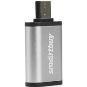 Адаптер SmartBuy SBR-OTG05-S серебристый Type-C - USB3.0