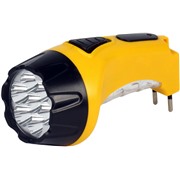 Фонарь Smartbuy аккумуляторный светодиодный SBF-88-Y  с прямой зарядкой / 7+8 LED / желтый