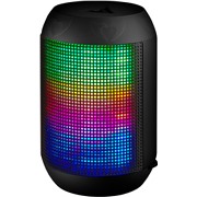 Портативная акустика Ginzzu GM-999C, 3W, черный. USB/SD/AUX/FM/цветомузыка