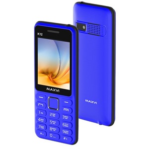 Сотовый телефон MAXVI K12 Blue Black