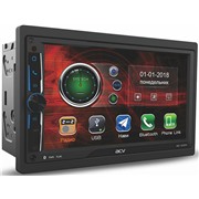 Автомагнитола ACV 2 DIN WD-7030N 7", 50Wx4,Mirror Link, GPS-нави,BT, Flac, ПДУ