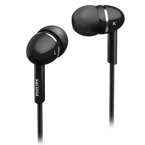 Наушники Philips she 1450BK вкладыши вакуумные