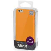 Чехол  Vertex для iPhone 6/6S Soft Touch 0,5 мм оранж.