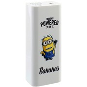 Аккумулятор внешний GP PPB260 MINIONS 2600 mAh белый Li-Polimer, 1 USB, 1A, время заряда 5 часов