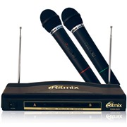 Микрофон Ritmix rwm-220 Беспроводной вокальный, 2шт
