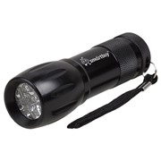 Фонарь Smartbuy светодиодный алюминиевый SBF-305-3AAA 3Вт / 1 LED / 3AAA / черный
