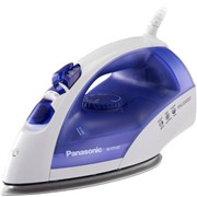 Утюг PANASONIC NI-E510TDTW белый/синий 2380 Вт, титановая подошва, верт.пар