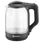 Чайник ВАСИЛИСА ВА-1028 черный 1,8л, 2000Вт, стекло