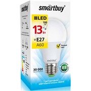 Светодиодная лампа Smartbuy E27 / A60 / 13Вт/теплый SBL-A60-13-30K-E27-A