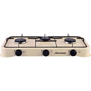 Плитка газовая Аксинья КС-103 бежевый 3 конфорки