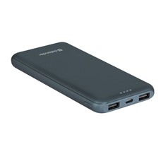 Аккумулятор внешний DEFENDER EXTRALIFE 10000F, 10000 mAh, 2 USB, Li-pol, синий, 83663 ОЗ