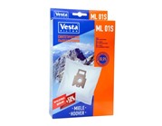 Комплект пылесборников, 4 шт., 2 фильтра, Vesta filter