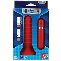 Menzstuff Ribbed Torpedo Red, 10,5 см
Анальный вибратор с ребристой поверхностью