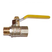 Кран 1/2 шаровый г/ш для газа латунный, ручка