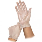Виниловые перчатки неопудренные  (М), (L)