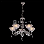 				Linvel LV 8633/5 E27 белый Люстра