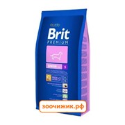 Сухой корм Brit Premium Dog Junior S для собак (для мелких пород от 4 до 12 месяцев) 1 кг.