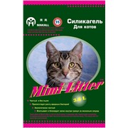 Mimi Litter Наполнитель силикагелевый для кошачьего туалета для котов (зеленые гранулы) 1,8кг (1х8 ) НОВИНКА (М-3620132)