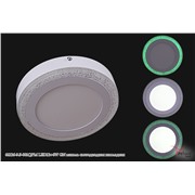  Reluce 64126-9.5-001QPM LED12+6W GN панель светодиодная накладная