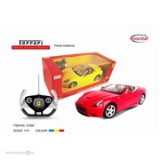 Машина р/у 47200 FERRARI CALIFORNIA RASTAR 1:12 в кор.