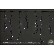  Sneha A-012AR WT светодиодная гирлянда "бахрома" 3x0.6м 140LED черный провод